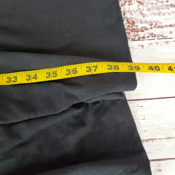 Seven7 Black Tiered Cottagecore Dress Sz 1X Ruffle Pleated Stretchy Pockets NWT - Picture 16 of 16